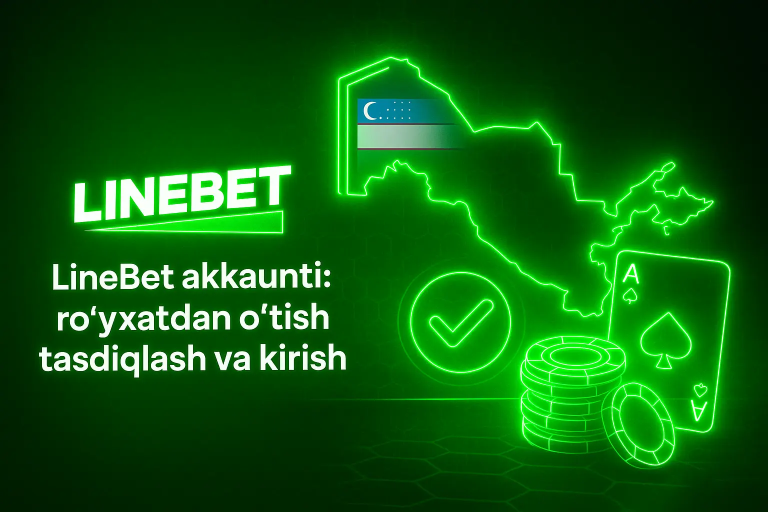 LineBet akkaunti: ro'yxatdan o'tish, tasdiqlash va kirish